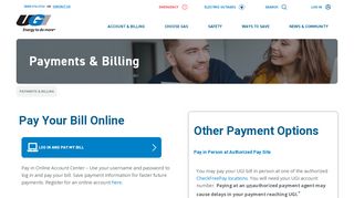 
                            11. Customer Payments and Billing - UGI Utilities