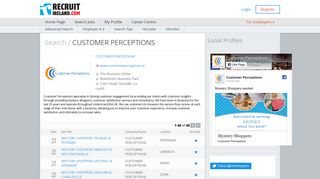 
                            4. customer perceptions - Company Search | RecruitIreland.com