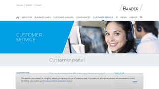 
                            9. Customer Portal - Baader Bank