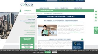 
                            4. Customer portal CofaNet Essentials - Coface Central Europe