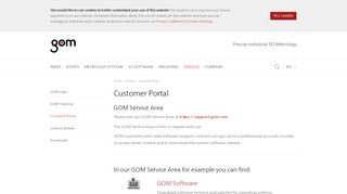 
                            8. Customer Portal | GOM