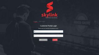 
                            3. Customer Portal - landing page