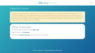 
                            3. Customer Portal | Login Help | iglucruise.com