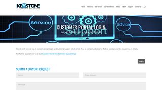 
                            11. Customer Portal Login | Keystone Electronic Solutions