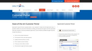 
                            12. Customer Portal | State-of-the-Art Web Access to Accounts - Spectrotel