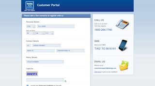 
                            8. Customer Portal - TATA AIG