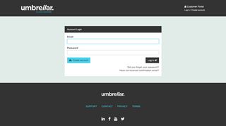 
                            2. Customer Portal - Umbrellar