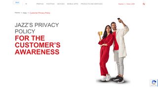 
                            12. Customer Privacy Policy - Jazz