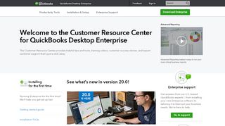 
                            6. Customer Resource Center - QuickBooks Desktop Enterprise
