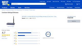 
                            13. Customer Reviews: NETGEAR WG103 - Best Buy