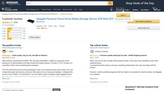
                            11. Customer reviews: Seagate Personal Cloud Home Media Storage ...