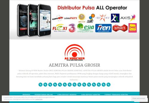 
                            4. CUSTOMER SERVICE AEMITRA – AEMITRA PULSA GROSIR