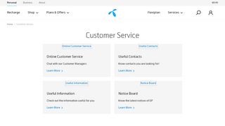 
                            3. Customer Service | Grameenphone