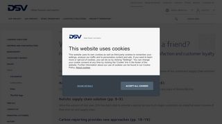 
                            4. Customer service in DSV | DSV