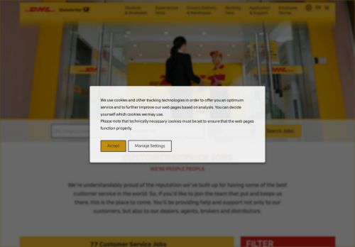 
                            10. Customer Service Jobs at Deutsche Post DHL | Careers at Deutsche ...