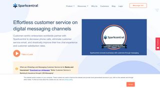 
                            11. Customer Service - Live Chat - Sparkcentral Digital Messaging Platform