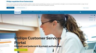 
                            1. Customer Service Portal | Philips Healthcare