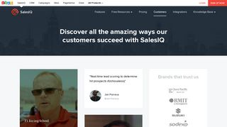 
                            12. Customer Stories and Testimonials | Zoho SalesIQ