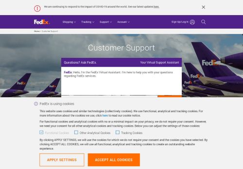 
                            7. Customer Support | FedEx Ireland