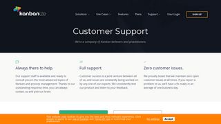 
                            10. Customer Support - Kanbanize