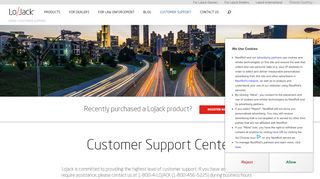 
                            2. Customer Support - LoJack