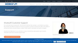 
                            5. Customer Support - Worksoft Inc.