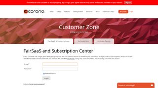 
                            2. Customer Zone | Corona Renderer