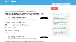 
                            9. customercare@vguard.in: V-Guard Customer Care Email ...