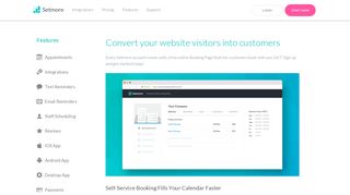 
                            3. Customers Booking Appointments Online | Setmore