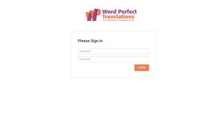 
                            8. Customers' Portal - Word Perfect Translations