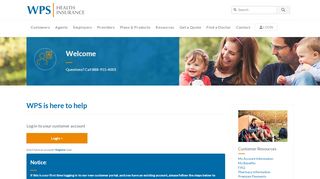 
                            12. Customers | WPS Health Insurance