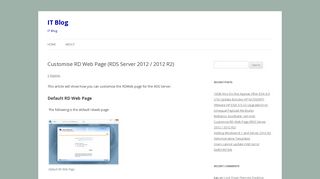 
                            7. Customise RD Web Page (RDS Server 2012 / 2012 R2) | IT Blog