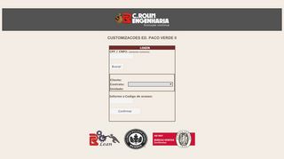 
                            7. Customizacoes Paco Verde - Login - C. Rolim Engenharia