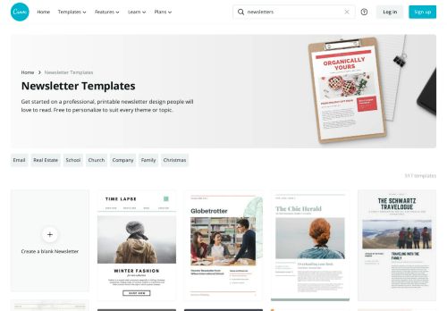 
                            6. Customize 719+ Newsletter templates online - Canva