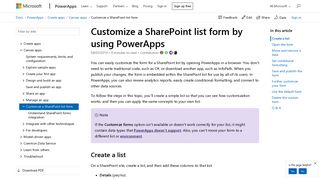 
                            13. Customize a SharePoint list form - PowerApps | Microsoft Docs