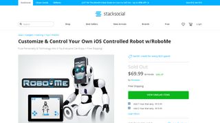 
                            5. Customize & Control Your Own iOS Controlled Robot w/RoboMe ...