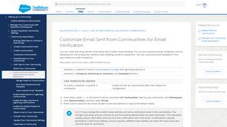 
                            6. Customize Email Sent from Communities for Email Verification