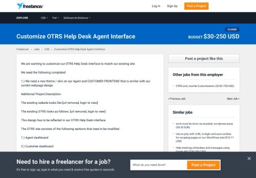 
                            9. Customize OTRS Help Desk Agent Interface | CSS | Perl | Software ...