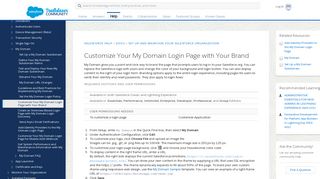 
                            5. Customize Your My Domain Login Page with Your ... - Salesforce Help