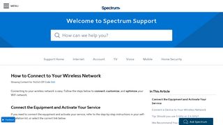 
                            13. Customize Your WiFi Network Name/Password In ... - Spectrum.net