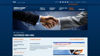 
                            4. Customized ARN Links - Mirae Asset