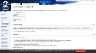 
                            2. Customized soundtrack - Guild Wars 2 Wiki (GW2W)