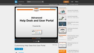 
                            11. Customizing Help Desk And User Portal Spiceworks - SlideShare