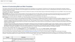 
                            7. Customizing Mail and Web Templates - L-Soft