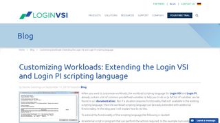 
                            5. Customizing Workloads: Extending the Login VSI and Login PI ...
