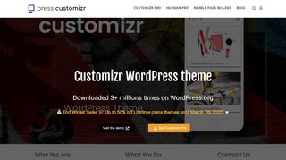 
                            2. Customizr WordPress Theme – Press Customizr