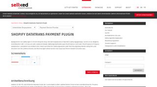 
                            3. customweb GmbH - Shopify Datatrans Payment Plugin - sellXed.com