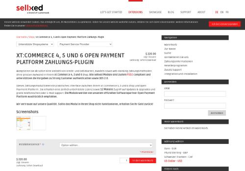 
                            9. customweb GmbH - xt:Commerce 4 und 5 Open Payment Platform ...