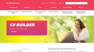 
                            8. CV Builder - Careers NZ