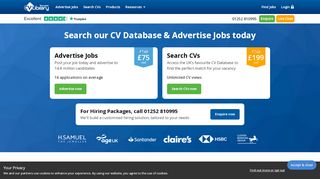 
                            3. CV Database - The UK's most trusted database | CV-Library